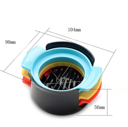 2 PCS 3 in 1 Egg Cutter Kitchen Tools by bashfashion