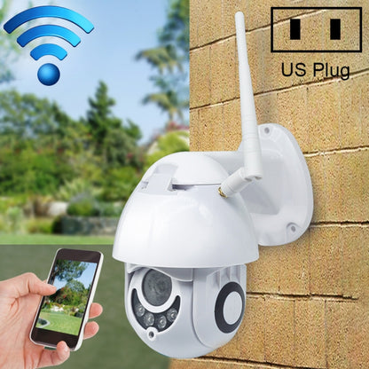 OU-A1IN PTZ Control 355 Degree Rotation Infrared WiFi Smart Dome Camera, Two-Way Voice Intercom Monitor(US Plug) by bashfashion