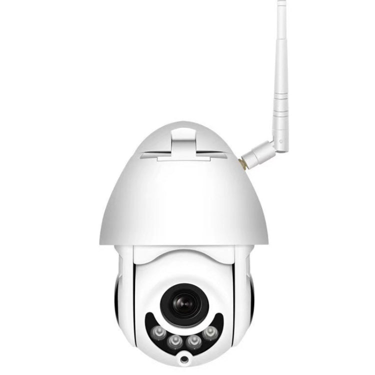 OU-A1IN PTZ Control 355 Degree Rotation Infrared WiFi Smart Dome Camera, Two-Way Voice Intercom Monitor(EU Plug) by bashfashion