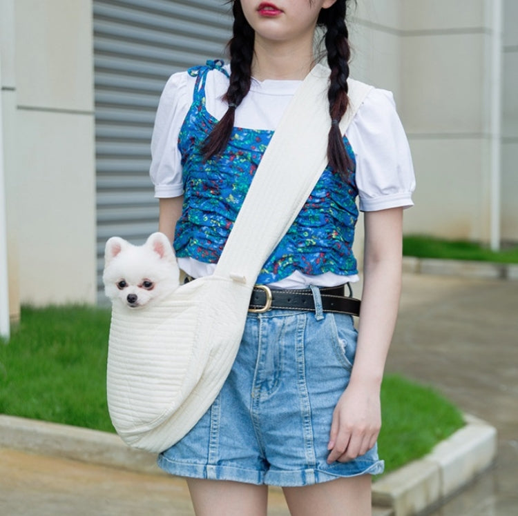 Pet Outing Messenger Bag Large Capacity Single Shoulder Bag, Size:S by bashfashion