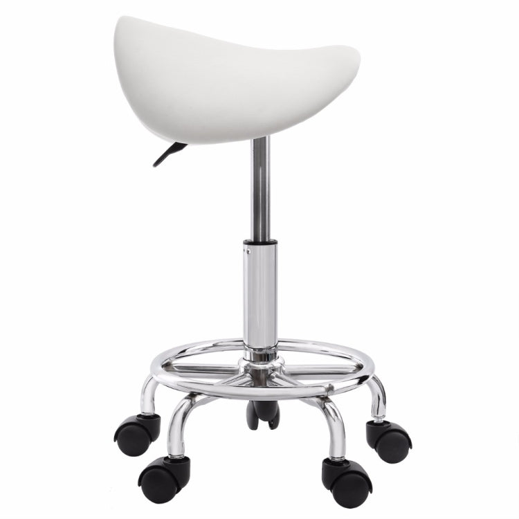Saddle Chair Ergonomic Computer Chair Beauty Barber Mobile Chair(Black) by bashfashion