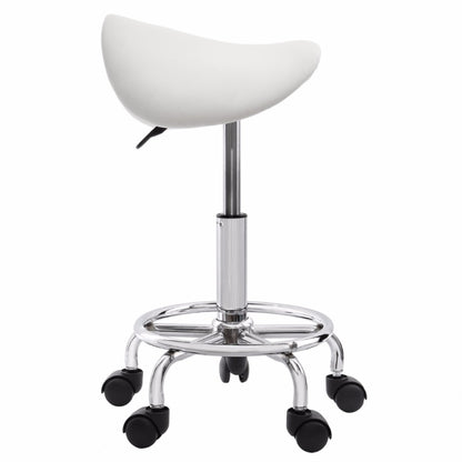 Saddle Chair Ergonomic Computer Chair Beauty Barber Mobile Chair(Black) by bashfashion