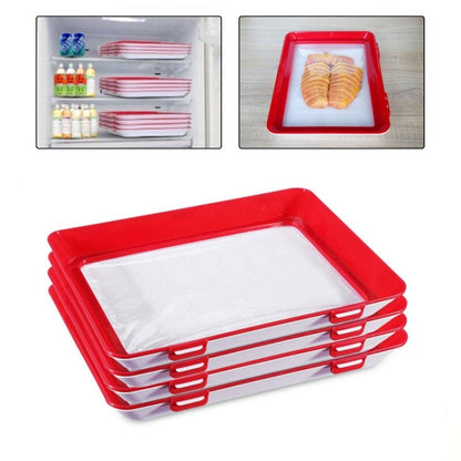 Vacuum Fresh-Keeping Tray Refrigerator Clever Tray by bashfashion