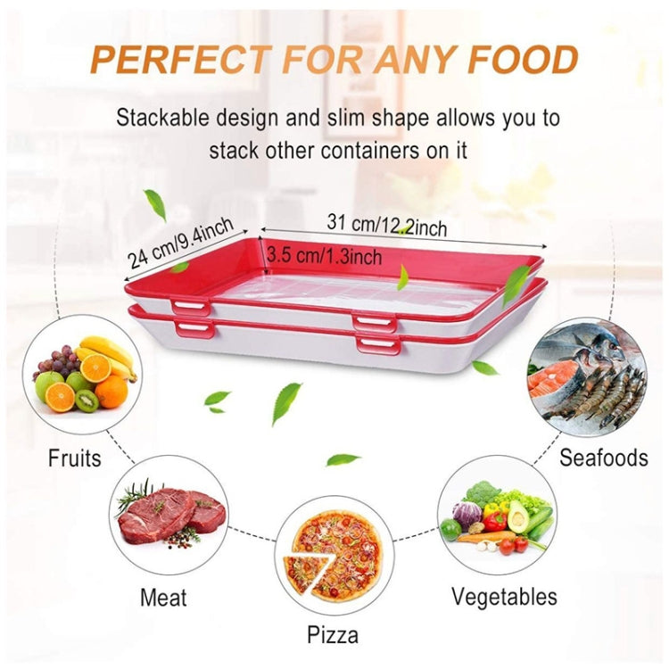 Vacuum Fresh-Keeping Tray Refrigerator Clever Tray by bashfashion