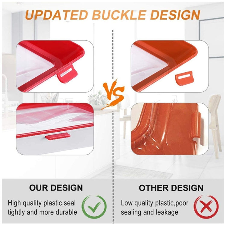 Vacuum Fresh-Keeping Tray Refrigerator Clever Tray by bashfashion