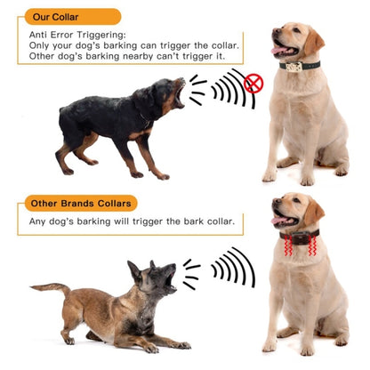Digital Display Electronic Dog Training Device Pet Training Collar Bark Stop by bashfashion