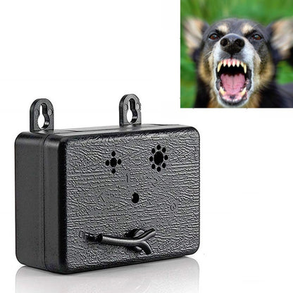 Ultrasonic Dog Repeller Pet Automatic Bark Stopper Dog Training Supplies, Specification: CSB20 (Rechargeable)(Black) by bashfashion