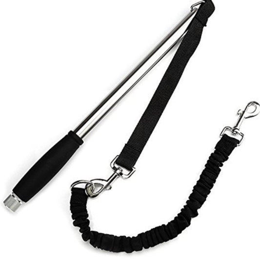 Bicycle Pet Traction Rope Leash with Spring Retractable by bashfashion