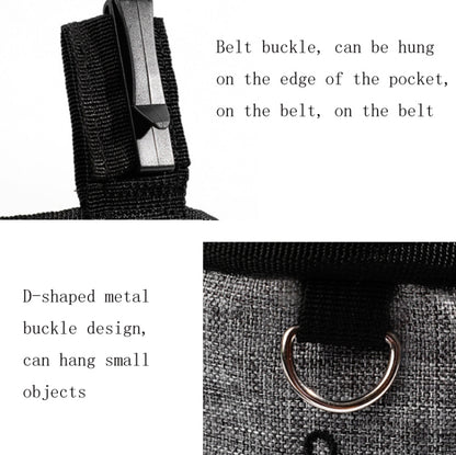 Pet Training Waist Bag Outdoor Multifunctional Snack Bag Pet Supplies(Denim Blue) by bashfashion