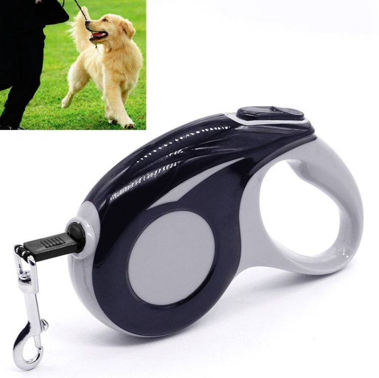 Automatic Pet Traction Device Household Dog Walking Retractable Traction Rope, Length:3m(Black) by bashfashion
