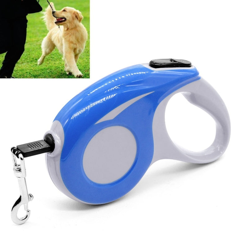 Automatic Pet Traction Device Household Dog Walking Retractable Traction Rope, Length:3m(Blue) by bashfashion