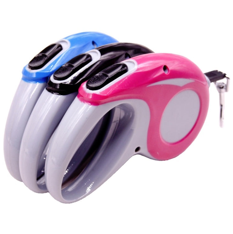 Automatic Pet Traction Device Household Dog Walking Retractable Traction Rope, Length:3m(Pink) by bashfashion