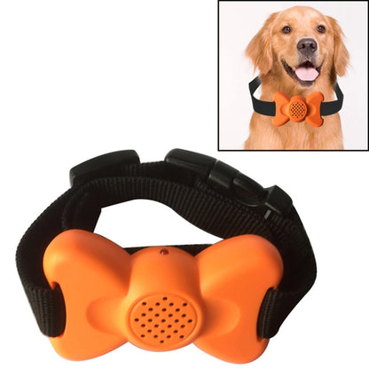 Automatic Voice Control Bark Arrester Collar Pet Supplies Trainer(Orange) by bashfashion