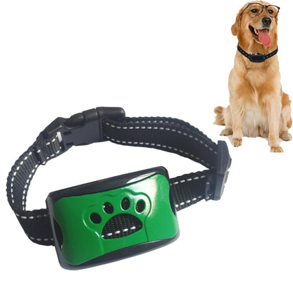 Rechargeable Waterproof Intelligent Identification Automatic Lock Bark Stop(Green) by bashfashion