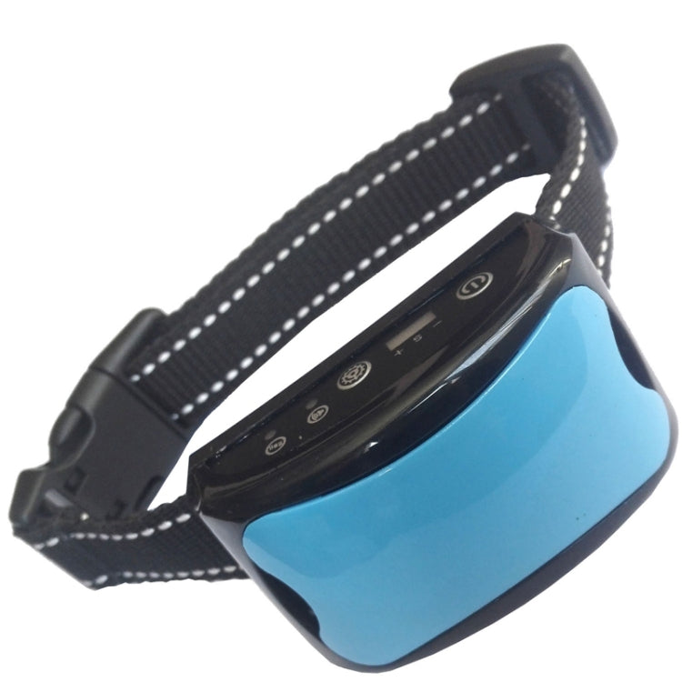 Rechargeable Waterproof Intelligent Identification Automatic Lock Bark Stop(Bright Black) by bashfashion