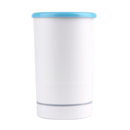 Pets Automatic Foot-Washing Cup Cats Dogs Extremities Cleaning Artifact, Size:L 14-19cm(Blue White) by bashfashion