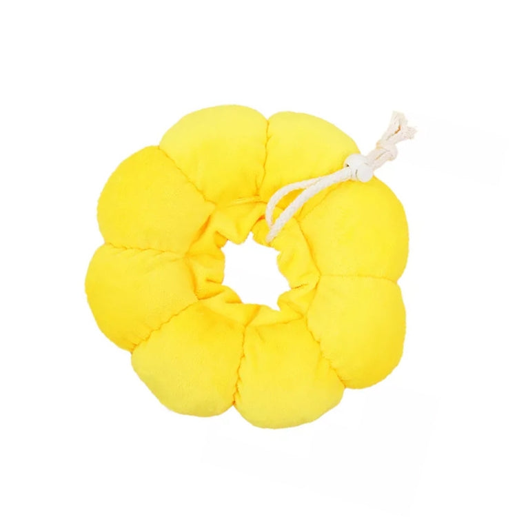 Pet Supplies Cat Headgear Cat Toy Anti-Bite Ring, Specification: S(Golden Yellow) by bashfashion