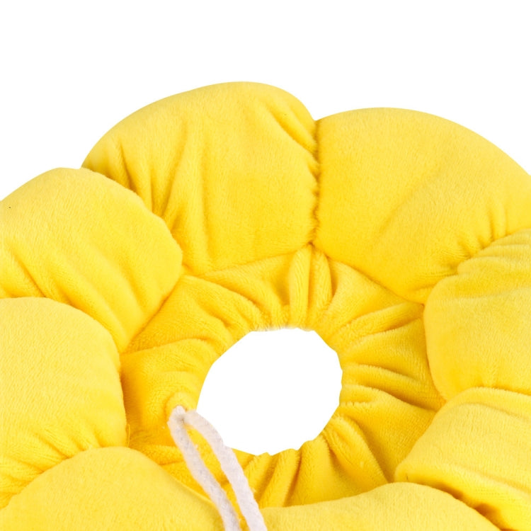 Pet Supplies Cat Headgear Cat Toy Anti-Bite Ring, Specification: S(Golden Yellow) by bashfashion