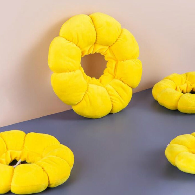 Pet Supplies Cat Headgear Cat Toy Anti-Bite Ring, Specification: L(Golden Yellow) by bashfashion