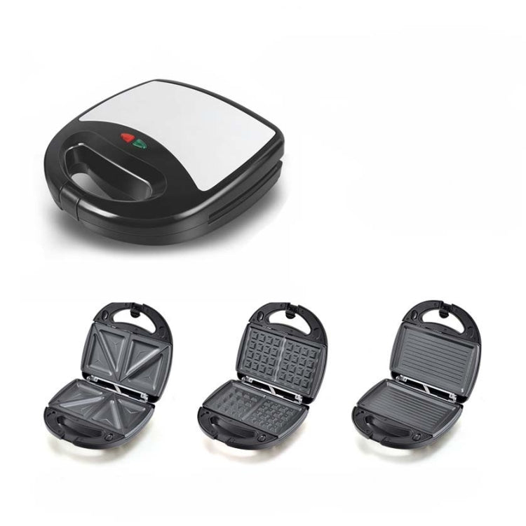 3 in 1 Sandwich Maker Multi-Function Waffle Maker Panini Breakfast Maker, EU Plug by bashfashion