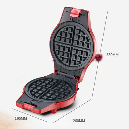 3-in-1 Multi-Function Eleictric Baking Pan Breakfast Maker Donut Sandwich Waffle Maker Pizza Maker, EU Plug by bashfashion