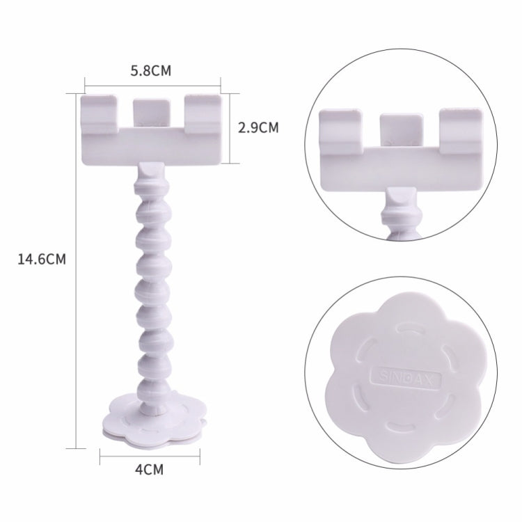 Pet Camera Artifact Dog Cat Looking At Camera Phone Clip(White) by bashfashion