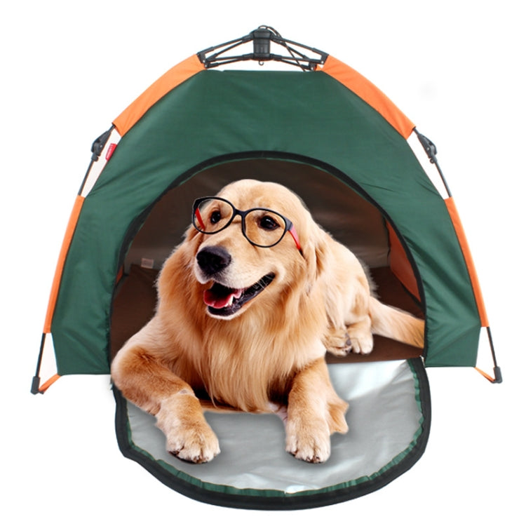 Outdoor Pet Tent Automatic Collapsible Cat House Kennel Rainproof And Sunscreen Portable Pet Kennel Car Dog Tent by bashfashion