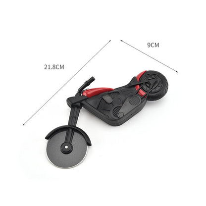 Stainless Steel Motorcycle Shape Pizza Cutter Roller Cutting Pizza Tool by bashfashion