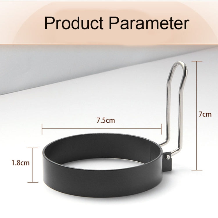 4-Pack Egg Ring Iron Spray Non-Stick Round Omelette Model Omelette Mold by bashfashion