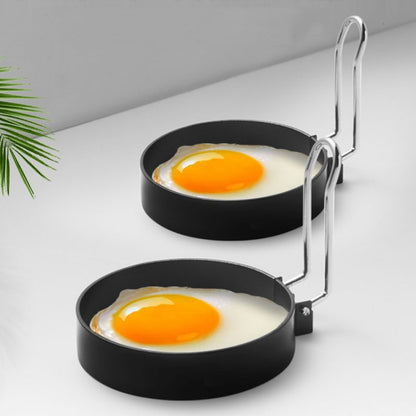 4-Pack Egg Ring Iron Spray Non-Stick Round Omelette Model Omelette Mold by bashfashion