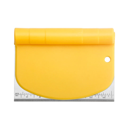 Stainless Steel Dough Cutter Scraper With Scale Cutter Baking Tools by bashfashion