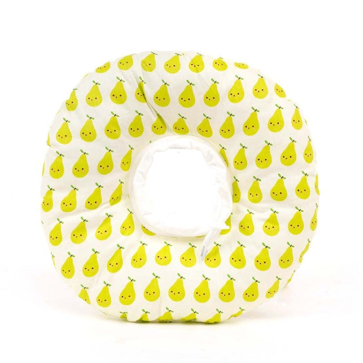 Cat Anti-Lick And Anti-Bite Soft Ring Dog Collar Pet Supplies, Size:XS(Green Pear) by bashfashion