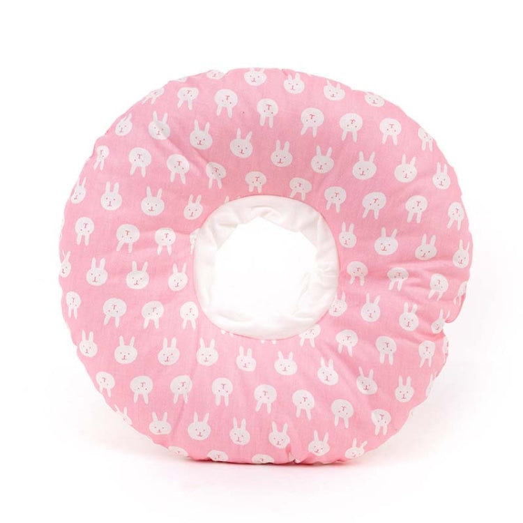 Cat Anti-Lick And Anti-Bite Soft Ring Dog Collar Pet Supplies, Size:XS(Little Pink Rabbit) by bashfashion