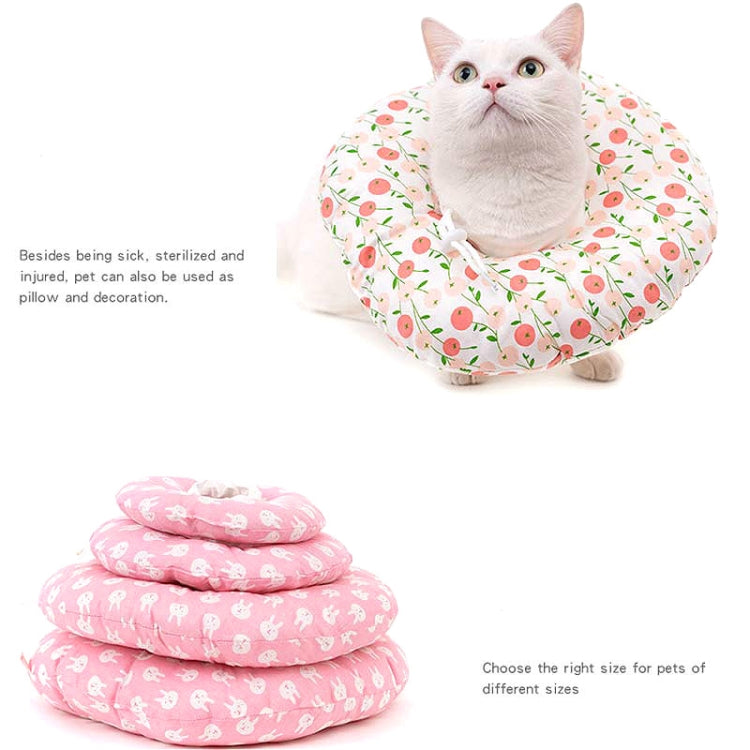 Cat Anti-Lick And Anti-Bite Soft Ring Dog Collar Pet Supplies, Size:S(Taro Lion) by bashfashion