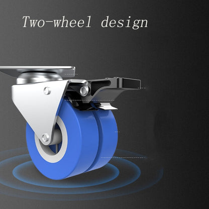 Double Tube 12 Feet Adjustable Stainless Steel Refrigerator Bracket Washing Machine Base Bracket by bashfashion