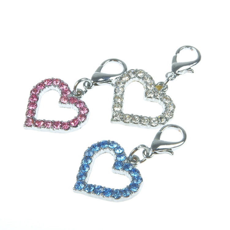 Pet Supplies Pearl Necklace Pet Collars Cat and Dog Accessories, Size:S(Lake Blue) by bashfashion