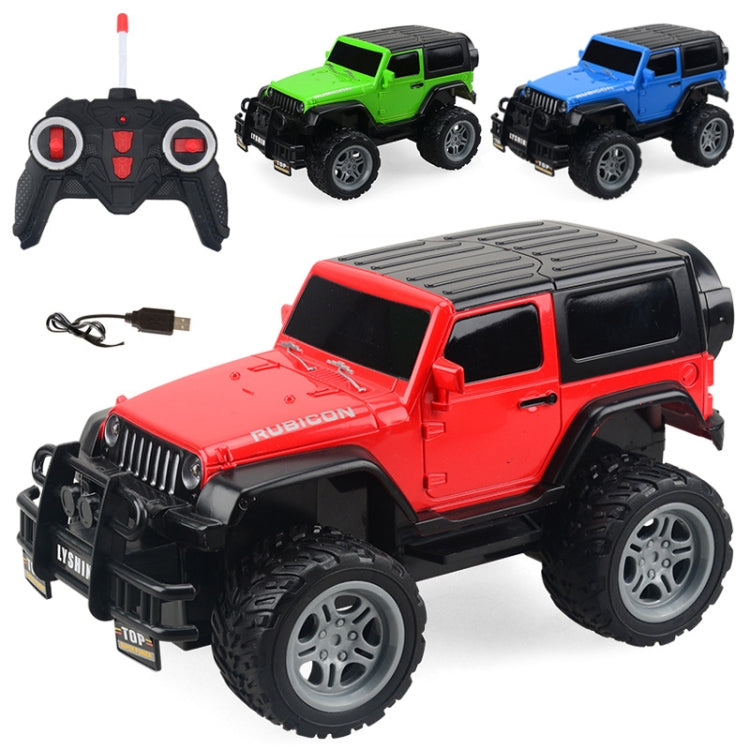 USB Charging Electric Children Remote Control Car Toys(Green Buggy) by bashfashion