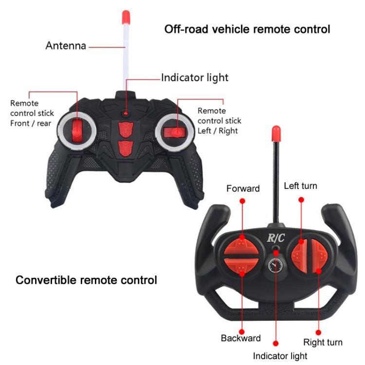 USB Charging Electric Children Remote Control Car Toys(Camouflage Convertible) by bashfashion