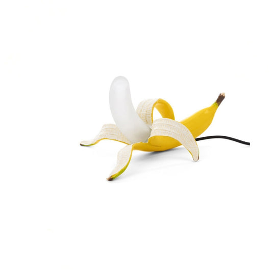 Banana Table Lamp Bedroom Decoration Lamp, Specification: AU Plug, Style:Prone Posture(Spray Paint) by bashfashion