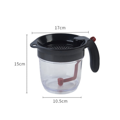 Kitchen Soup Residue Oil Filter Soup Oil Separator With Filter by bashfashion