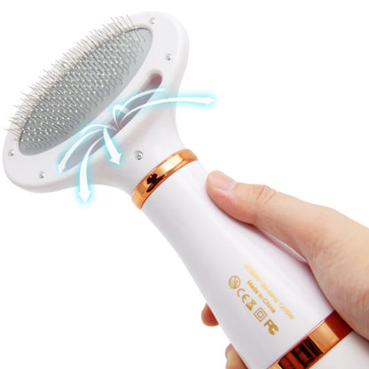 Pet Hair Dryer Cat & Dog Cleaning Electric Comb, Specification:US Plug(Green) by bashfashion