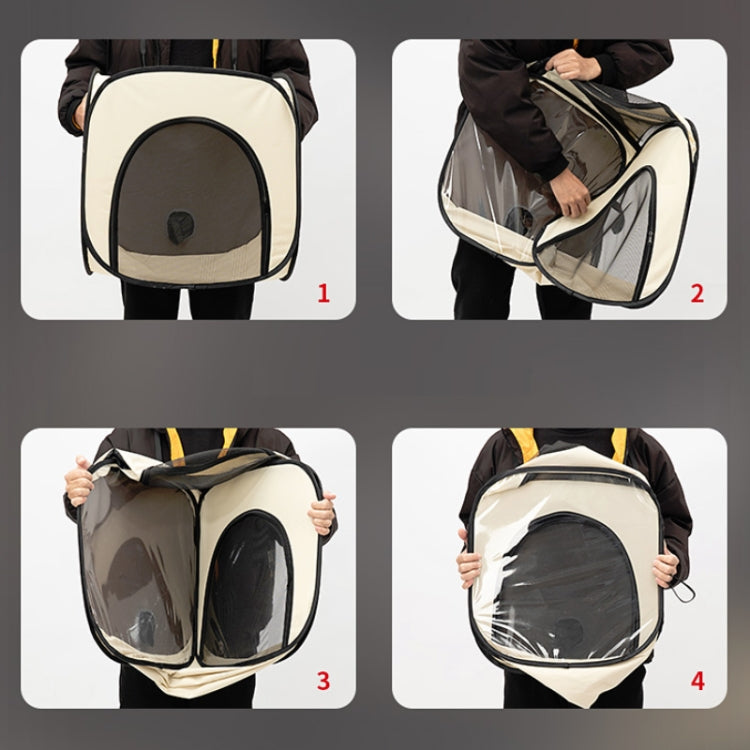 Pet Hair Drying Box Foldable Pet Dry Room Pet Hair Dryer Cage(Royal Blue) by bashfashion