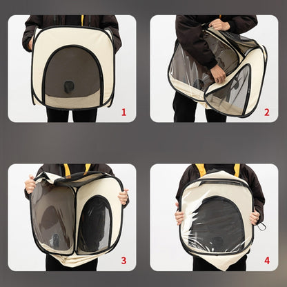 Pet Hair Drying Box Foldable Pet Dry Room Pet Hair Dryer Cage(Royal Blue) by bashfashion