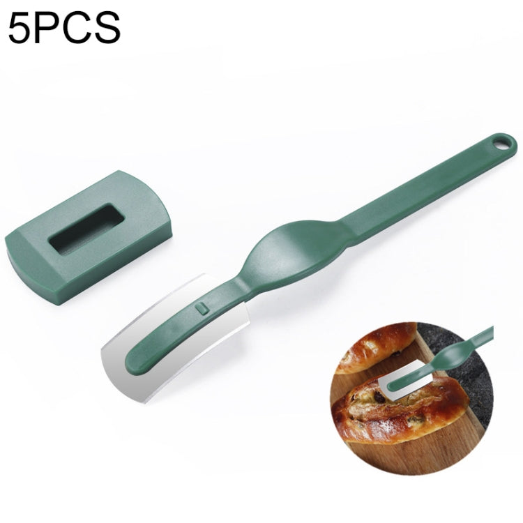 5 PCS Curved Bread Cutter Scraper French Stick European Bread Cutter Scaling Knife by bashfashion