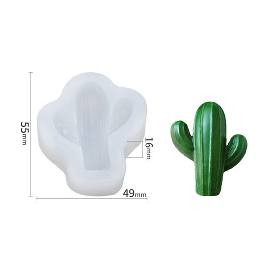 SX-ZW-140 Fleshy Three-Dimensional Candle Silicone Mold DIY Handmade Soap Aromatherapy Epoxy Mold by bashfashion