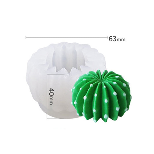 SX-ZW-187 Fleshy Three-Dimensional Candle Silicone Mold DIY Handmade Soap Aromatherapy Epoxy Mold by bashfashion