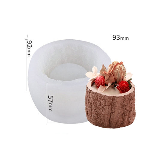 SX-ZW-189 Fleshy Three-Dimensional Candle Silicone Mold DIY Handmade Soap Aromatherapy Epoxy Mold by bashfashion