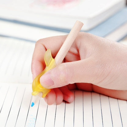 100PCS Student Dolphin Pen Writing Posture Correction Device, Random Color by bashfashion