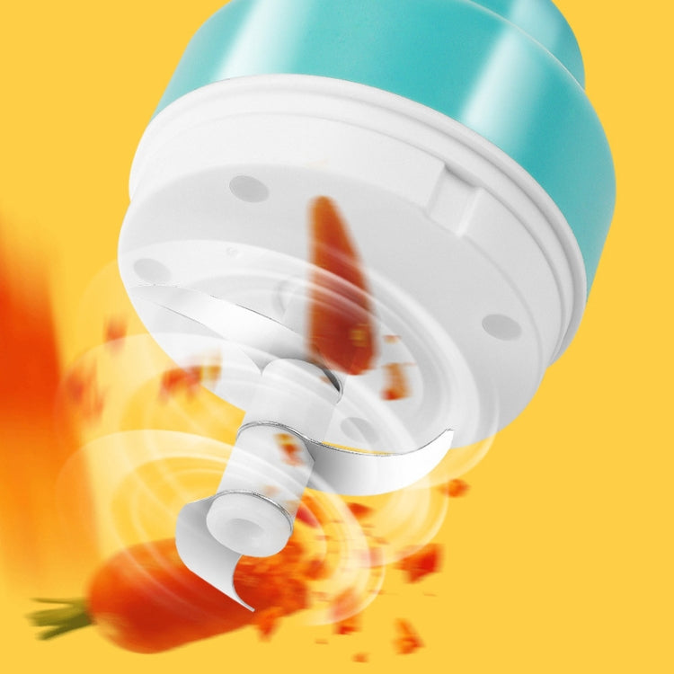 Wireless USB Charging Garlic Machine Baby Food Supplement Machine, Style:250ml Twisted Meat(Pink) by bashfashion