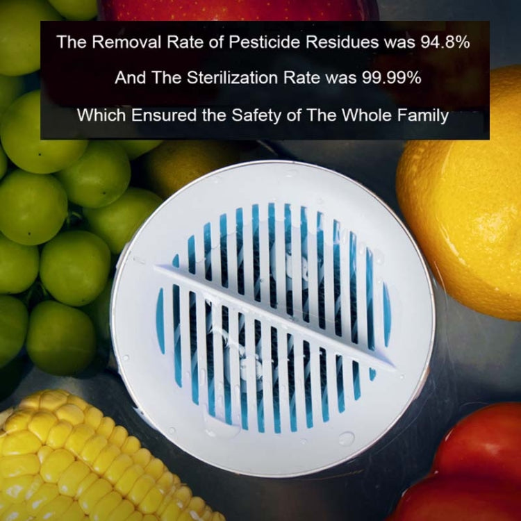 Xiaoda Fruit Vegetable Cleaning Machine Household Food Purifier Disinfection Detoxification Machine by bashfashion